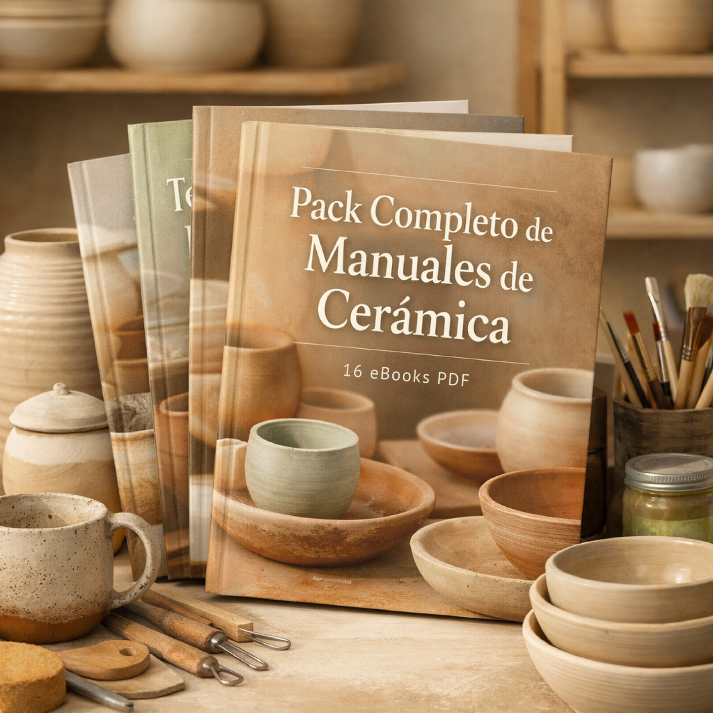 Complete Pack of Ceramics Manuals for Entrepreneurs (16 Manuals)