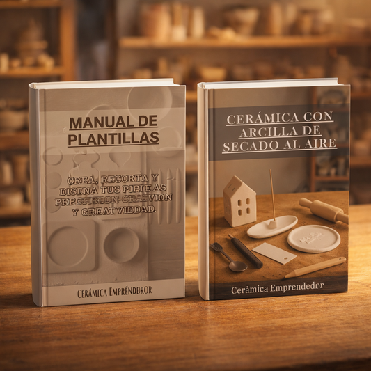 Kit Cerâmica sem Forno (2 Manuais)