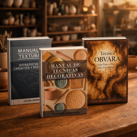 Pack Técnicas Decorativas Avanzadas (3 Manuales)