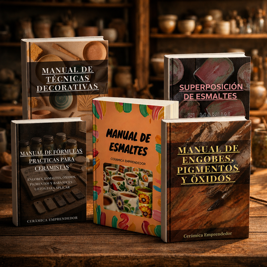 Pack Decoración y Esmaltes Profesionales (5 Manuales)